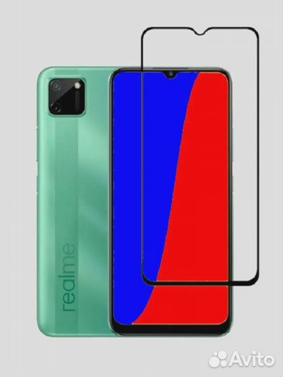 Защитные стекла и чехлы Realme C25s