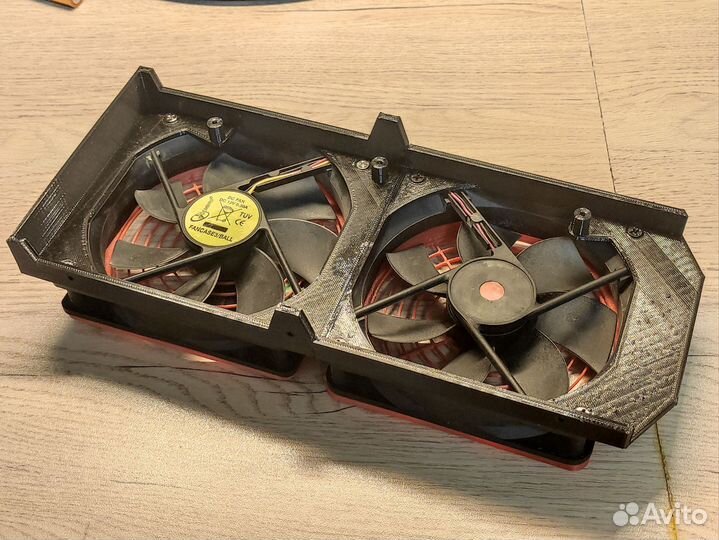 Кожух для Asus GeForce GTX 1070 strix