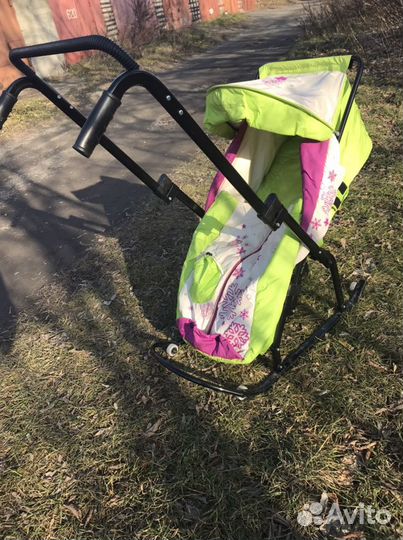 Продам санки-коляску