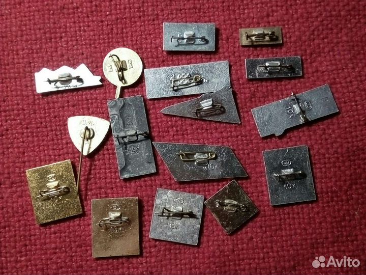 Знаки авиация СССР 16штук