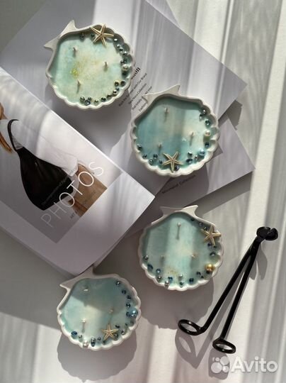 Ароматическая свеча подарок свеча в гипсе