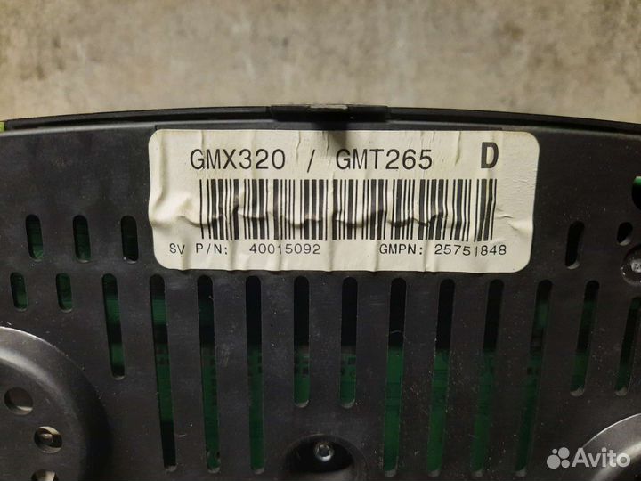 Понель приборов Cadillac SRX 1 2003-2009