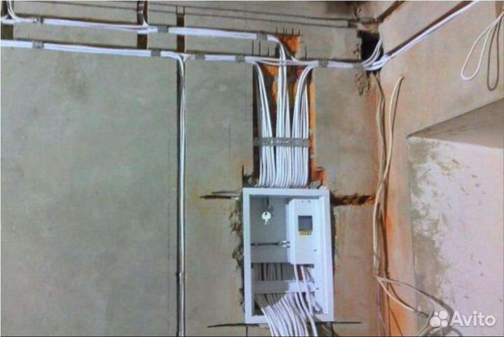 Электрик. Установка розеток и выключателей