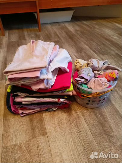 Вещи для девочки 3, 6, 12лет пакетом