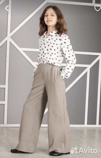 Брюки для девочки 9-10 лет