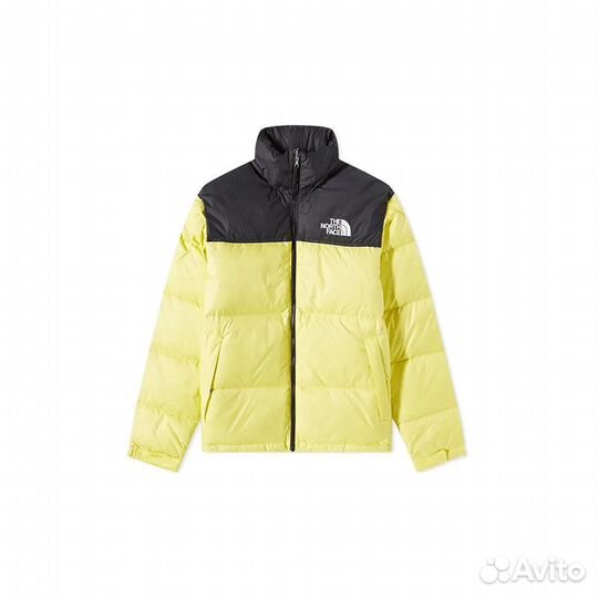 THE north face 1996 Collection Down Jackets Men Yellow+Shopping Bag (L)(90)