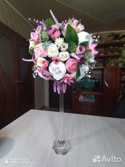 Цветочная композиция подарок женщине
