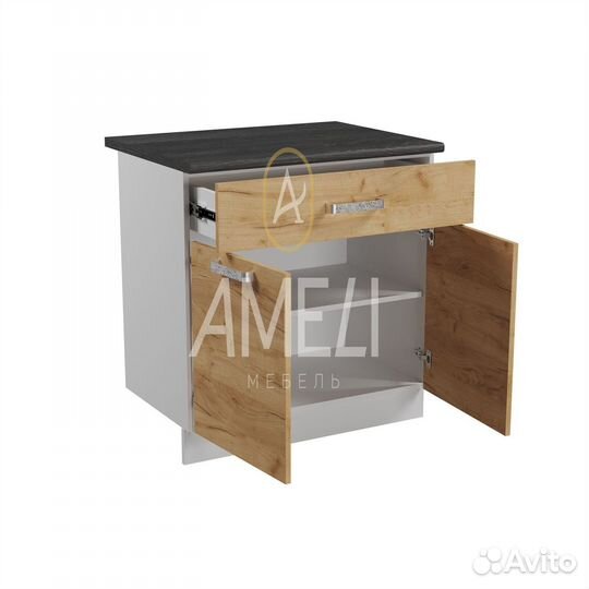 Кухонный модуль стол с ящиком