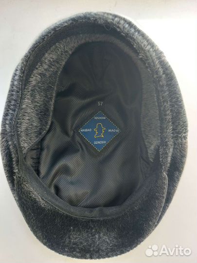Новая меховая мужская кепка