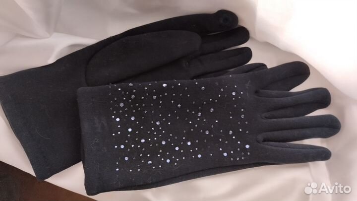 Перчатки на флисе