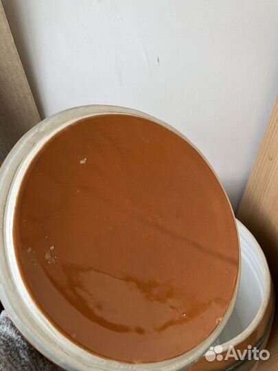 Бочка керамическая большая