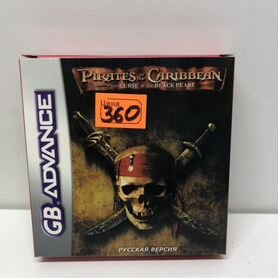 Картридж Pirates of the Caribbean Curse для GBA