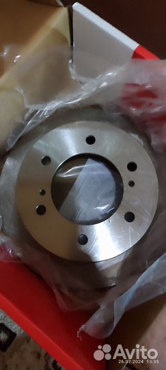 Диск тормозной задний