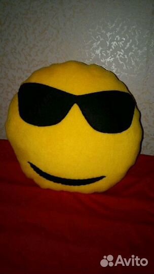 Смайлик подушка