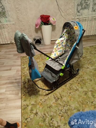 Коляска санки