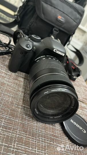 Зеркальный фотоаппарат canon eos 550d