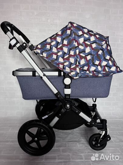 Коляска Bugaboo Cameleon 3+ 3в1 BlueMelange