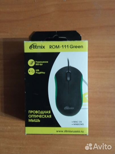 Мышь Ritmix Оптическая