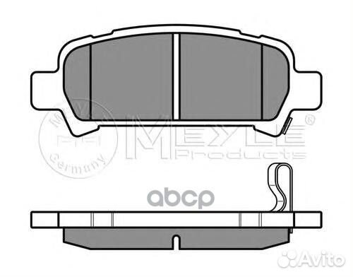 Колодки тормозные subaru forester/impreza -12 0
