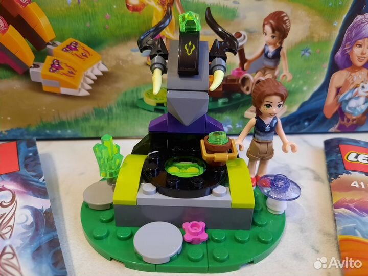 Дракон огня оранжевый, конструктор Lego Elves