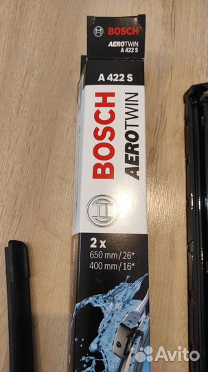 Щетки стеклоочистителя 650/400мм bosch 3397007422