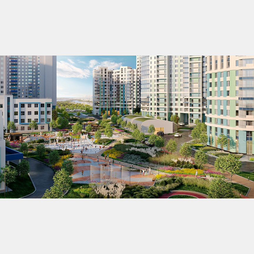 1-к. квартира, 51 м², 14/20 эт.