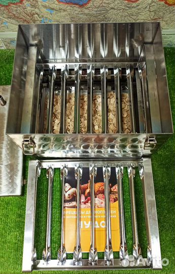 Коптильня из нержавейки 12л