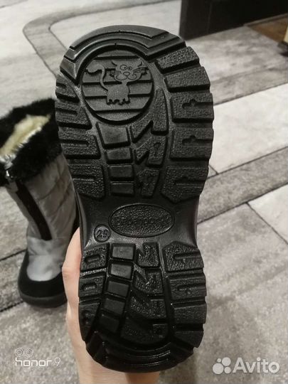 Зимние сапожки для девочки