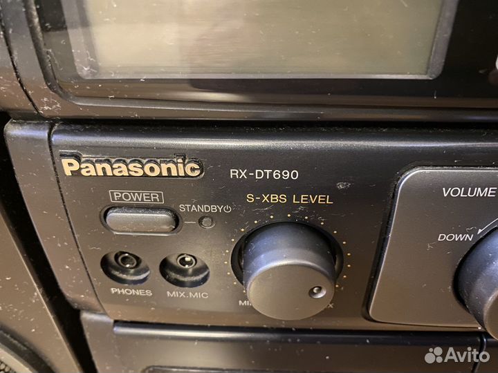 Музыкальный центр panasonic rx dt 690