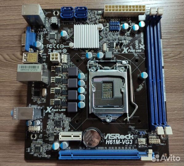 Материнская плата ASRock H61M-VG3