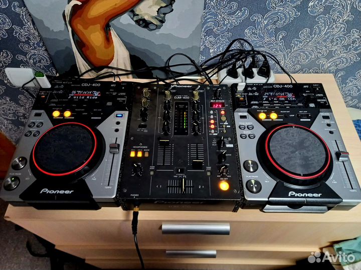 Dj плееры Pioneer CDJ 400 пара