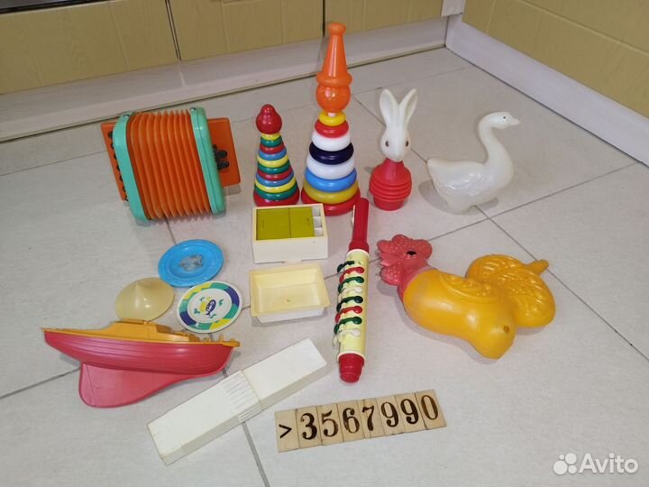 Игрушки из СССР
