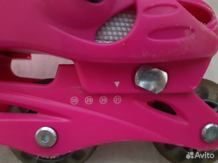 Ролики детские раздвижные 28-31