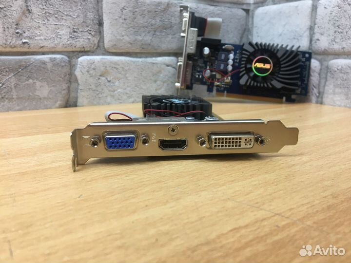Видеокарта asus GeForce 210 1gb. Гарантия