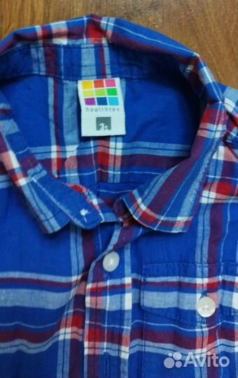 Рубашка для мальчика р.98-104