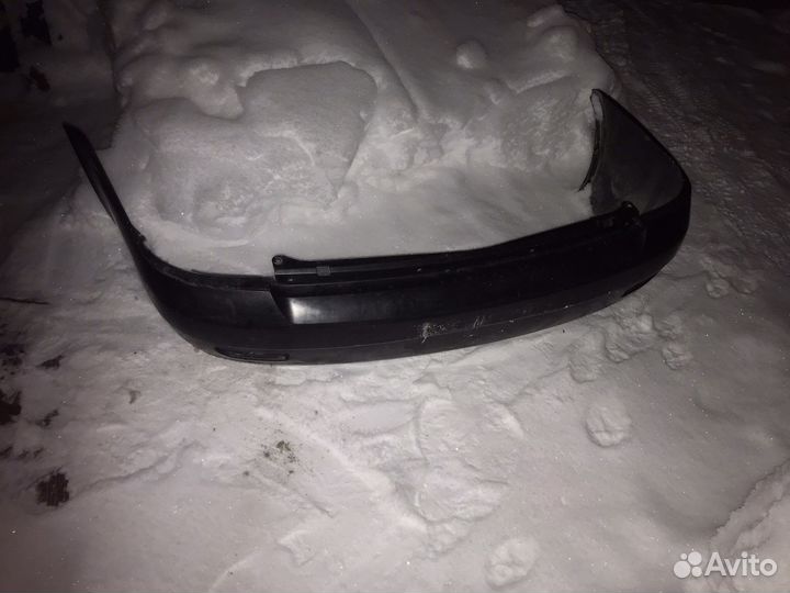 Задний бампер приора 1 седан