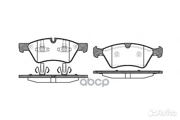 1179 00 колодки дисковые п MB W164/W251 3.5-3