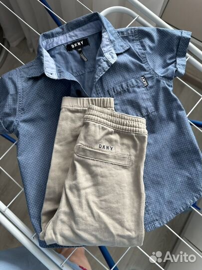 Рубашка короткий рукав dkny 92см