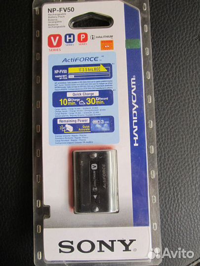 Аккумуляторы для видеокамер Sony, JVC,Panasonic