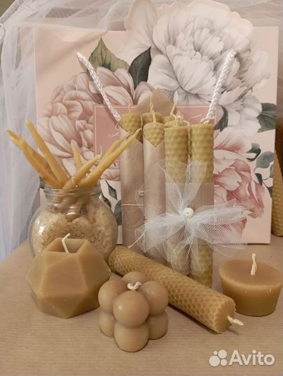 Свечи из натурального пчелиного воска