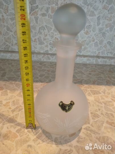 Графин штофы хрустальные