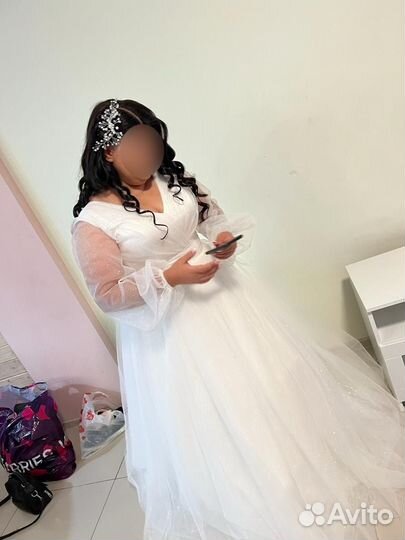 Свадебное платье бу