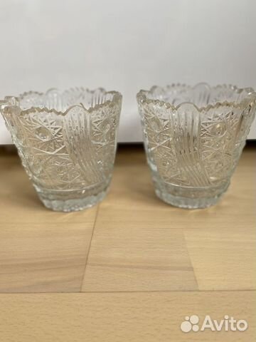 Конфетница салатник хрустальный СССР