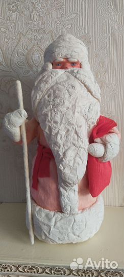 Ватный дед мороз СССР