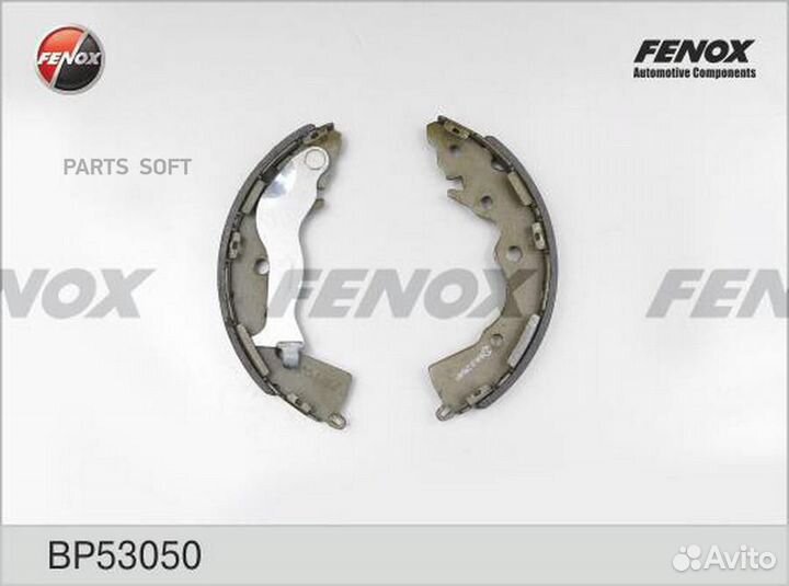 Fenox BP53050 Колодки тормозные барабанные Hyundai Accent III(MC) 05, Kia Rio II 05