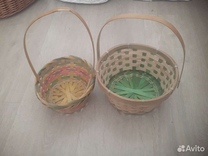 Корзины плетеные