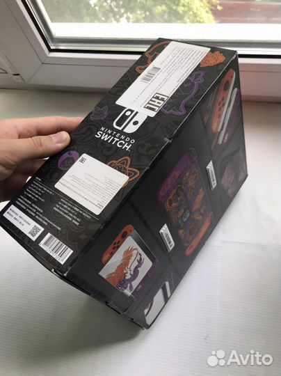 Прошитая Nintendo Switch oled Pokémon Edition