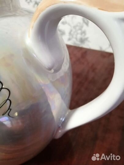 Чайник СССР Дулёво Розы большой4,5 л заварочный