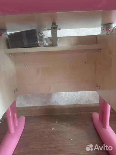 Растущая парта и стул деми бу