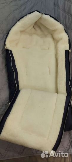 Зимний конверт в коляску